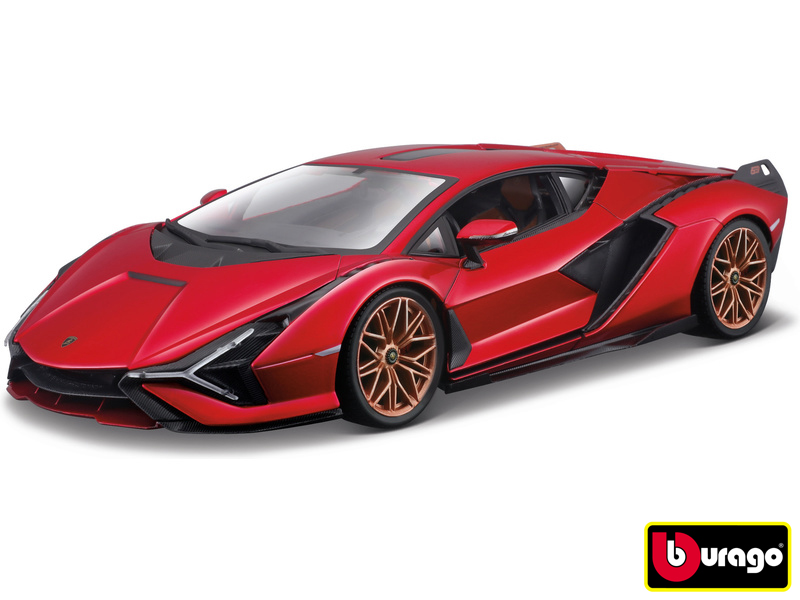 Levně Bburago Plus Lamborghini Huracan Red 1:18