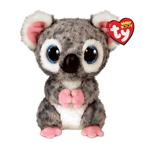 Levně BEANIE BOOS KARLI, 15 cm - šedá koala