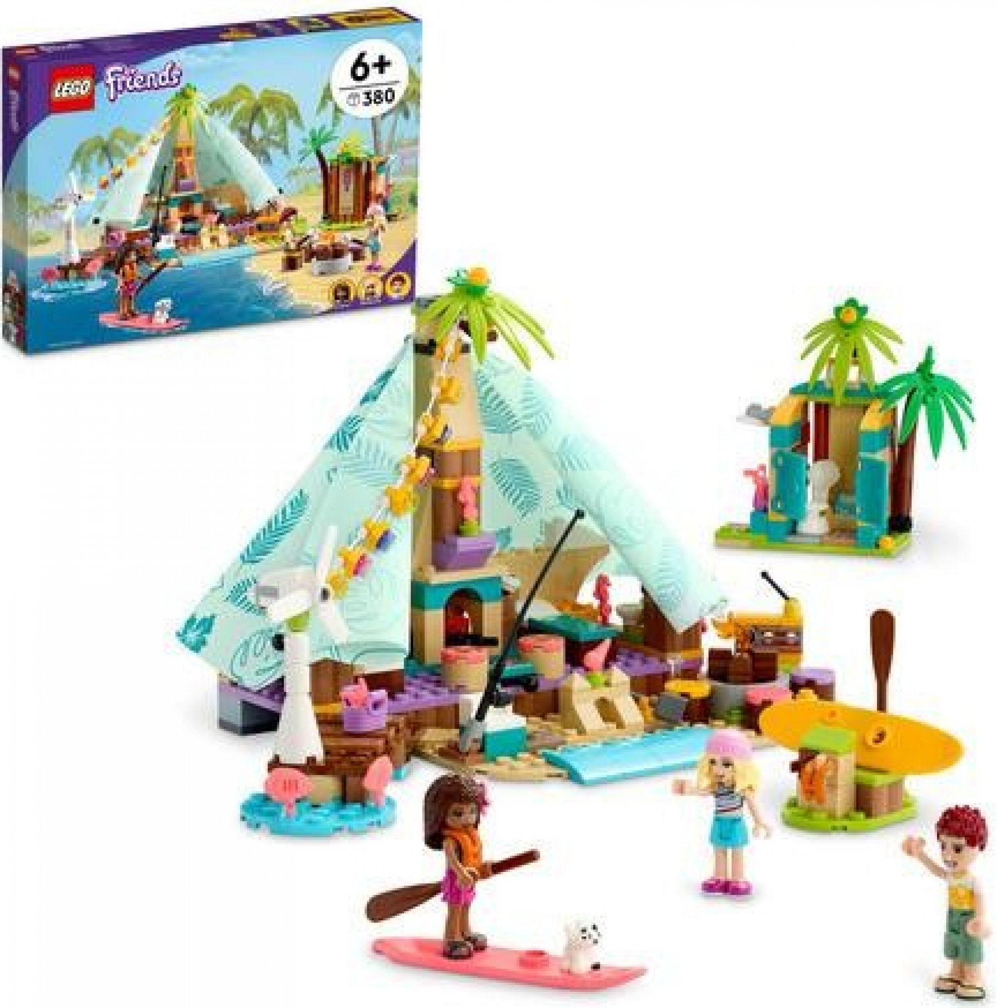 Levně LEGO Friends 41700 Luxusní kempování na pláži