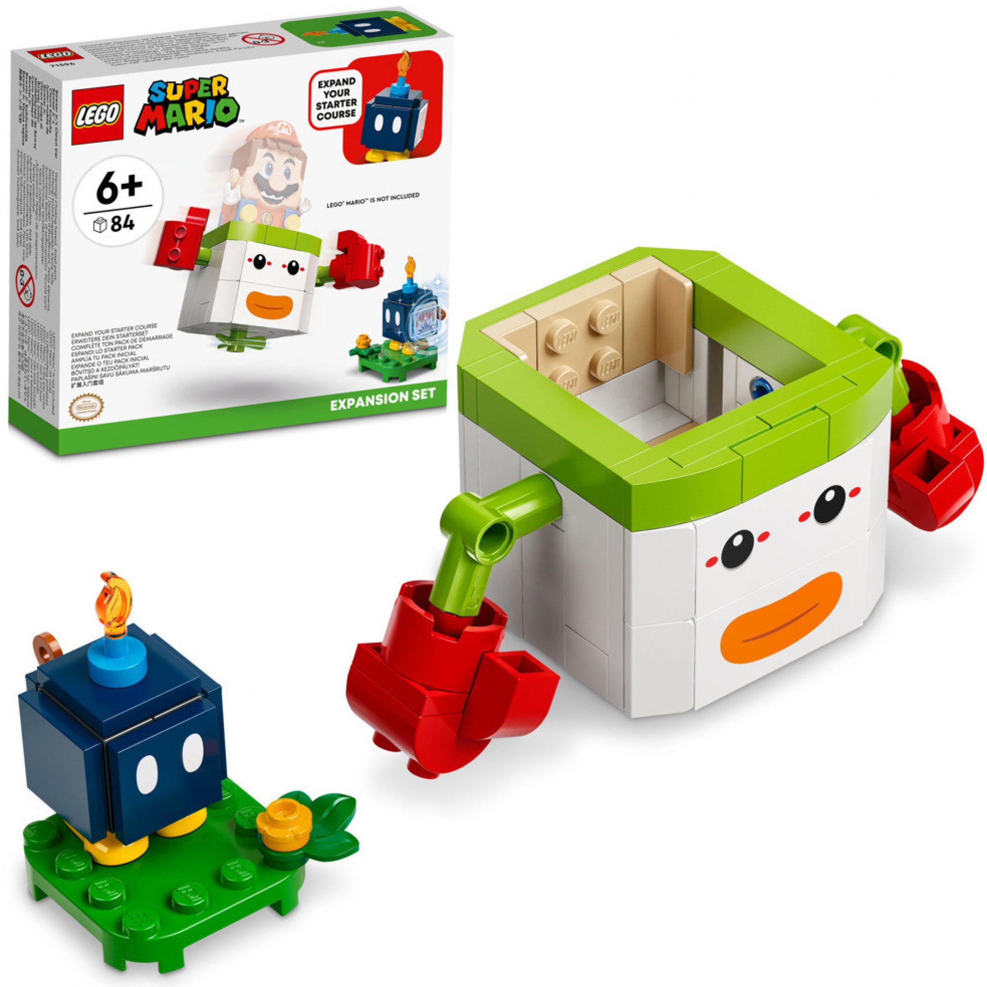 Levně LEGO Super Mario 71396 Bowser Jr. a Clown Car – rozšiřující set