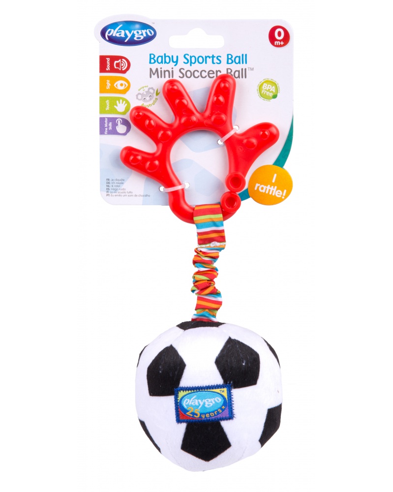 Levně Playgro - Mini závěsný fotbalový míček