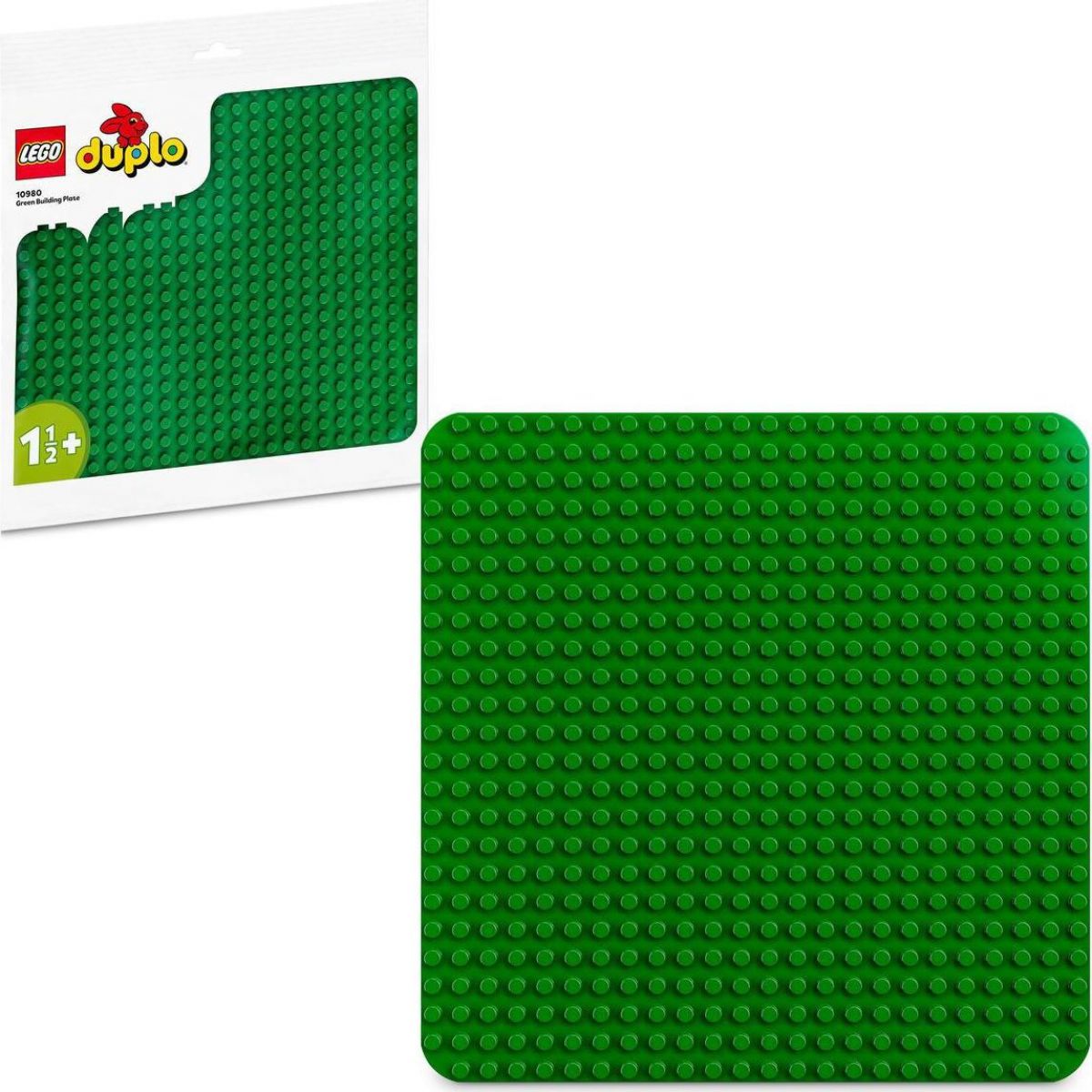 Levně LEGO DUPLO 10980 Zelená podložka na stavění
