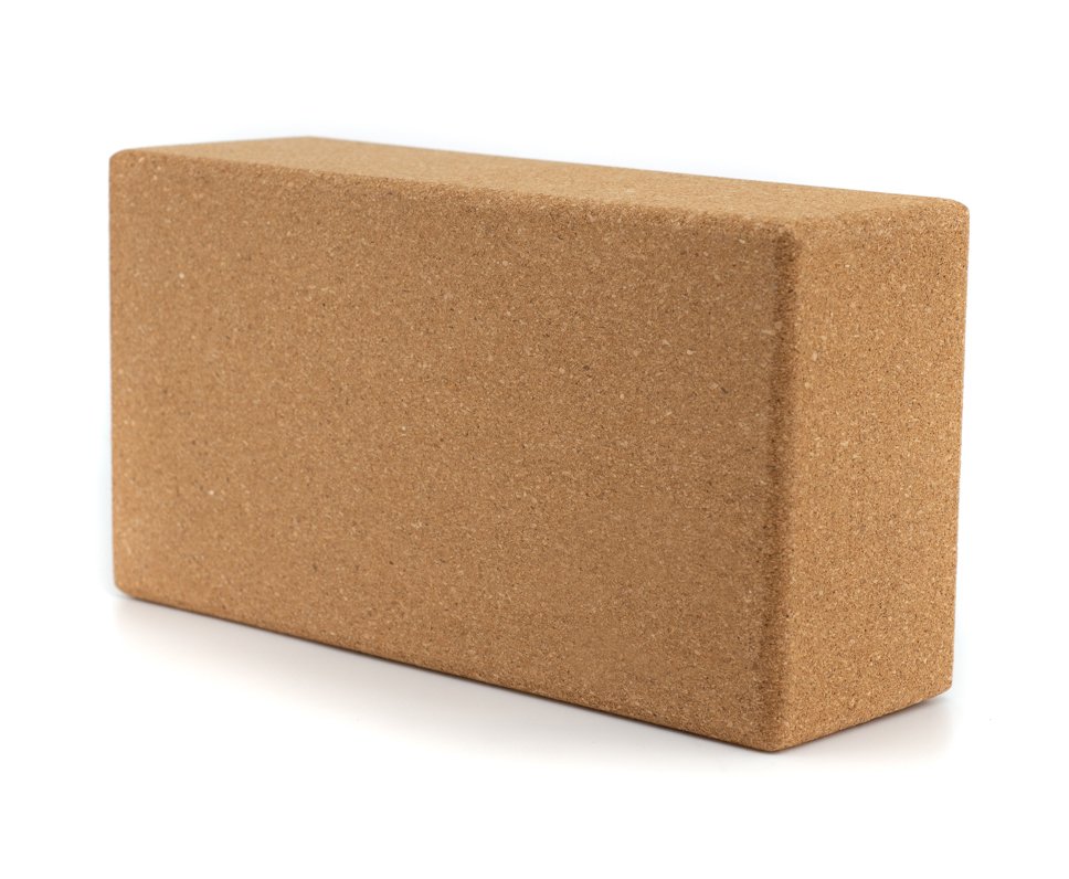 Levně Kostka Sedco Yoga brick - Cork Wood