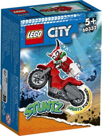Levně LEGO City 60332 Škorpioní kaskadérská motorka