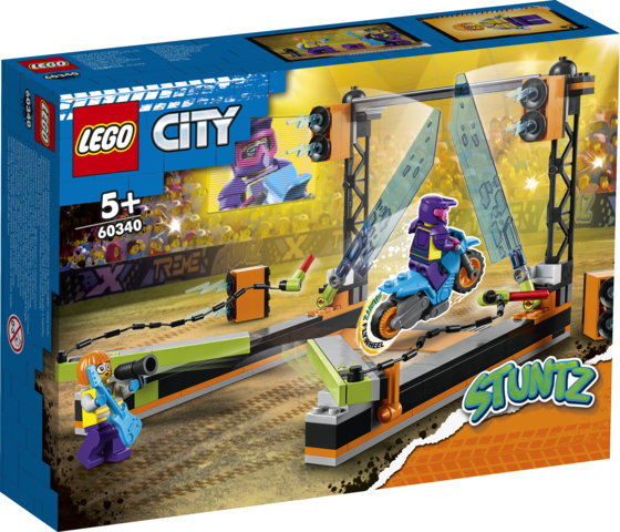 Levně LEGO City 60340 Kaskadérská výzva s čepelemi