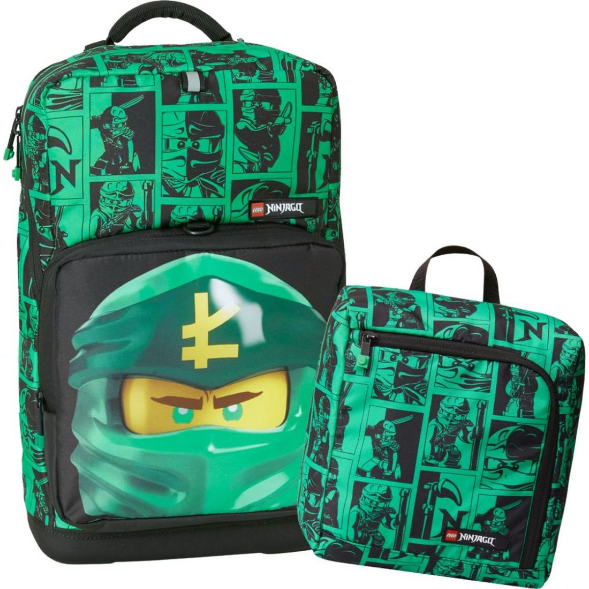 Levně LEGO Ninjago Green Optimo Plus - školní batoh