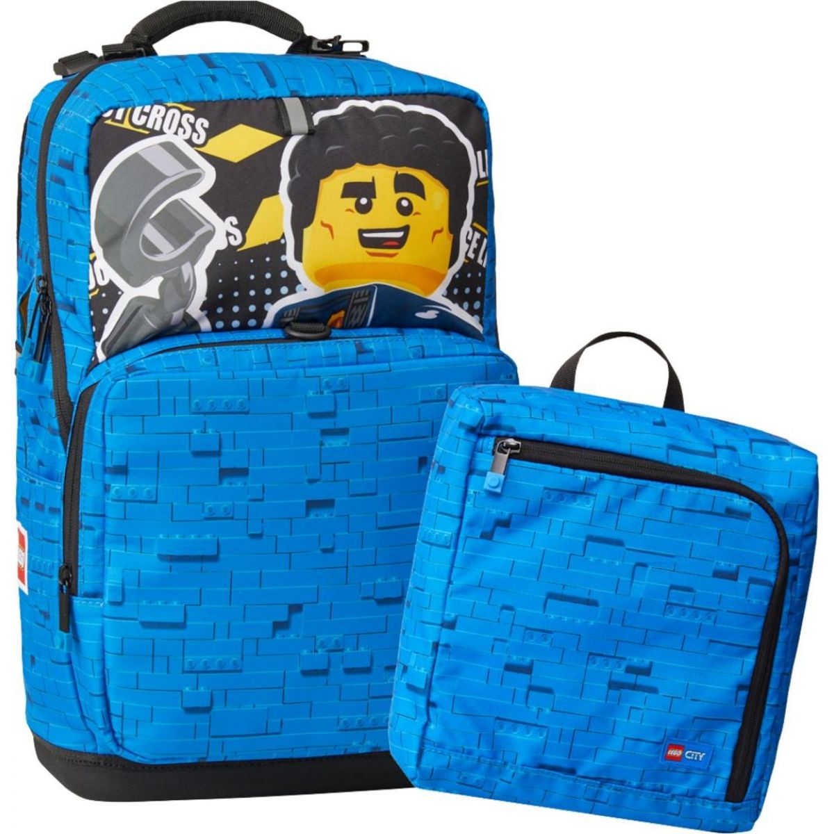 Levně LEGO CITY Police Adventure Optimo Plus - školní batoh