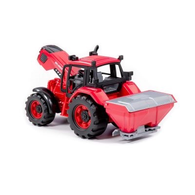 Levně Traktor Belarus s přívěsem na hnojení 23cm