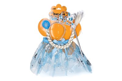 Levně Set karneval - princezna světle modrá