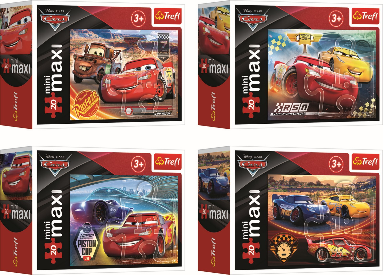 Levně Trefl Puzzle Mini-Maxi Cars 20