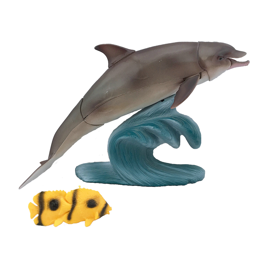 Levně Mořský svět - Delfín 22 cm pohyblivé části