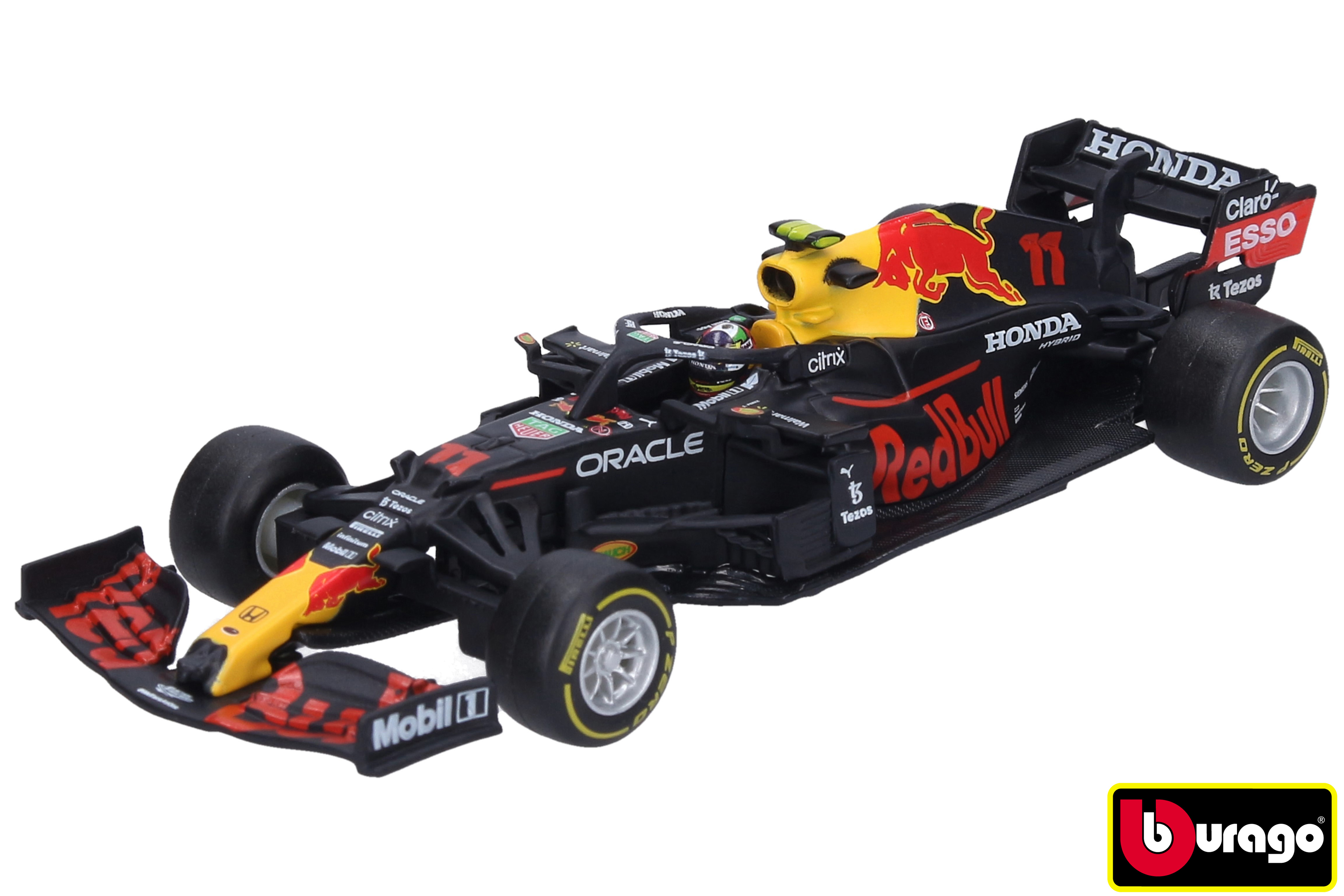 Levně 1:43 RACE F1 - Red Bull Racing RB16B (2021) #11 (Sergio Pérez) s helmou