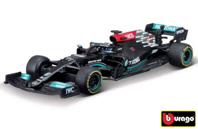 Levně Bburago 1:43 RACE F1 - MERCEDES-AMG F1 W12 E Performance (2021) #77 (Valtteri Bottas)