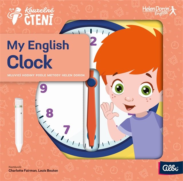 Levně Kouzelné čtení My English Clock_HDE