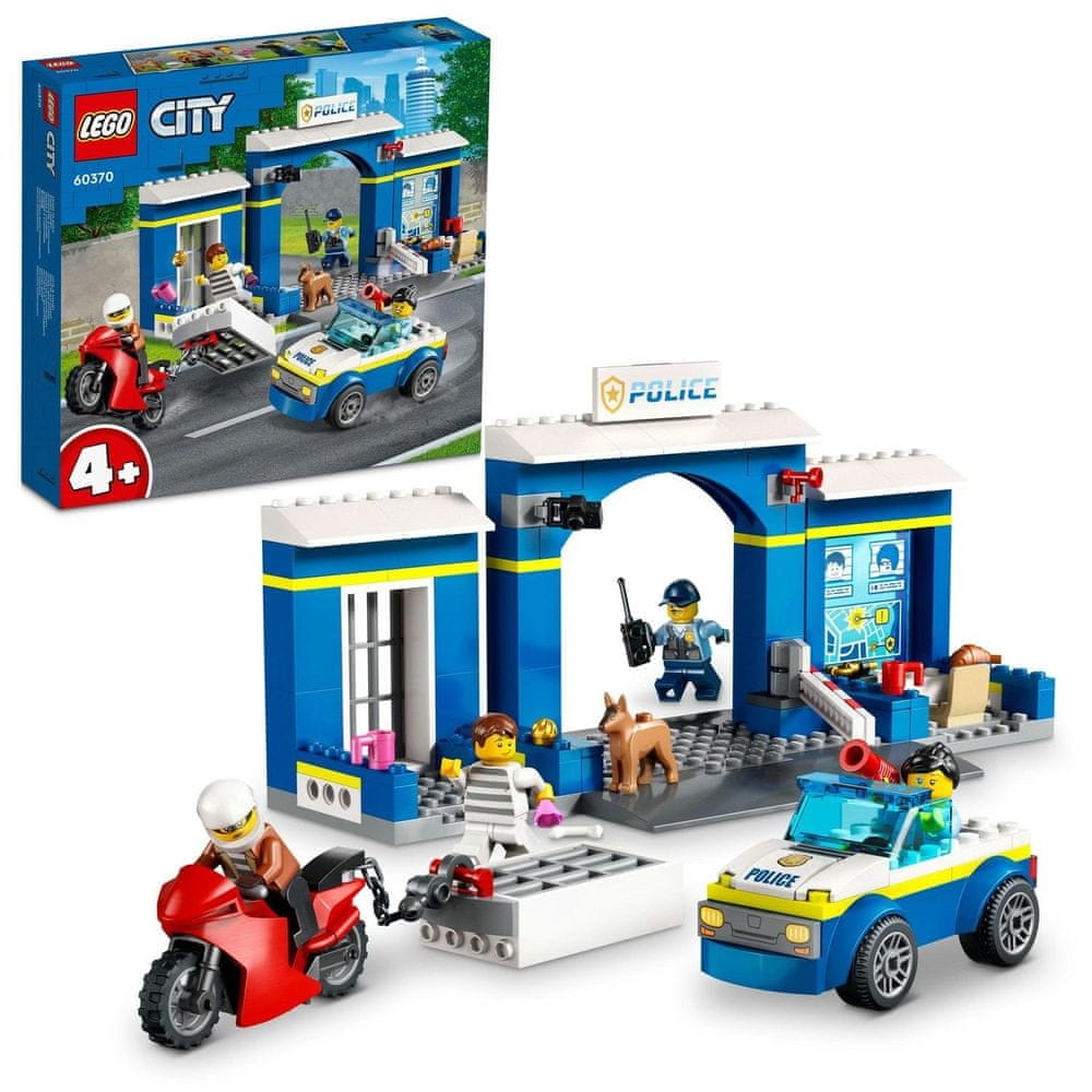 Levně LEGO® City 60370 Honička na policejní stanici