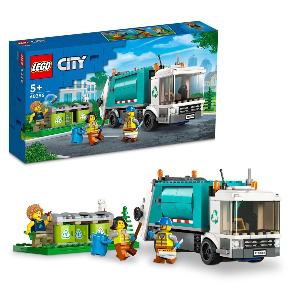 Levně LEGO® City 60386 Popelářský vůz