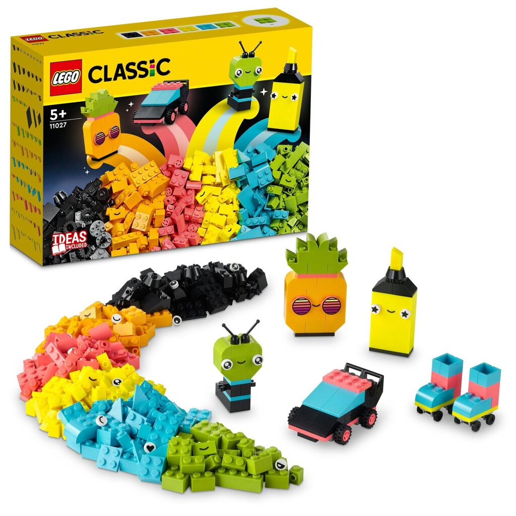 Levně LEGO® Classic 11027 Neonová kreativní zábava