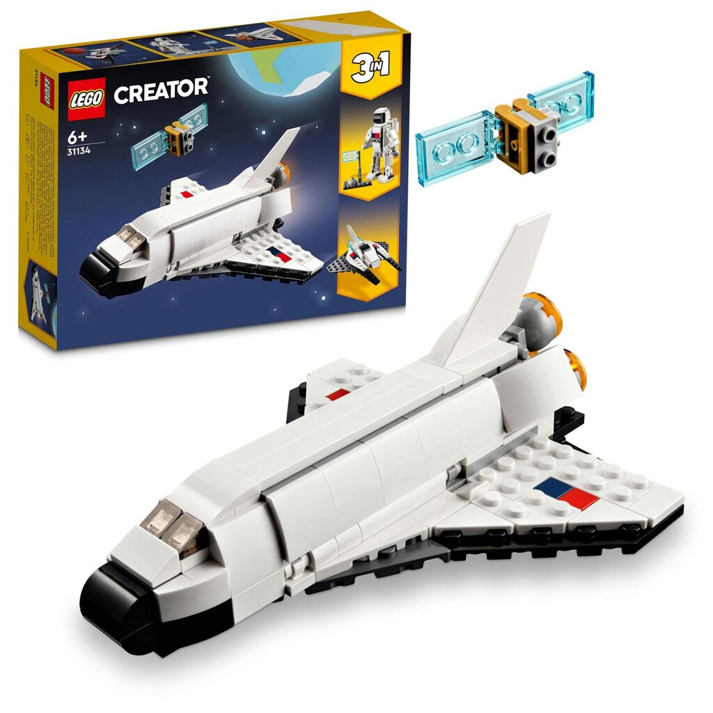 Levně LEGO® Creator 3 v 1 31134 Raketoplán
