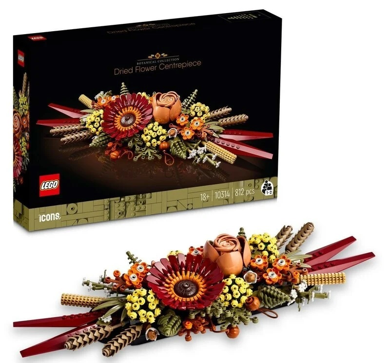 Levně LEGO® Icons 10314 Dekorace ze sušených květů
