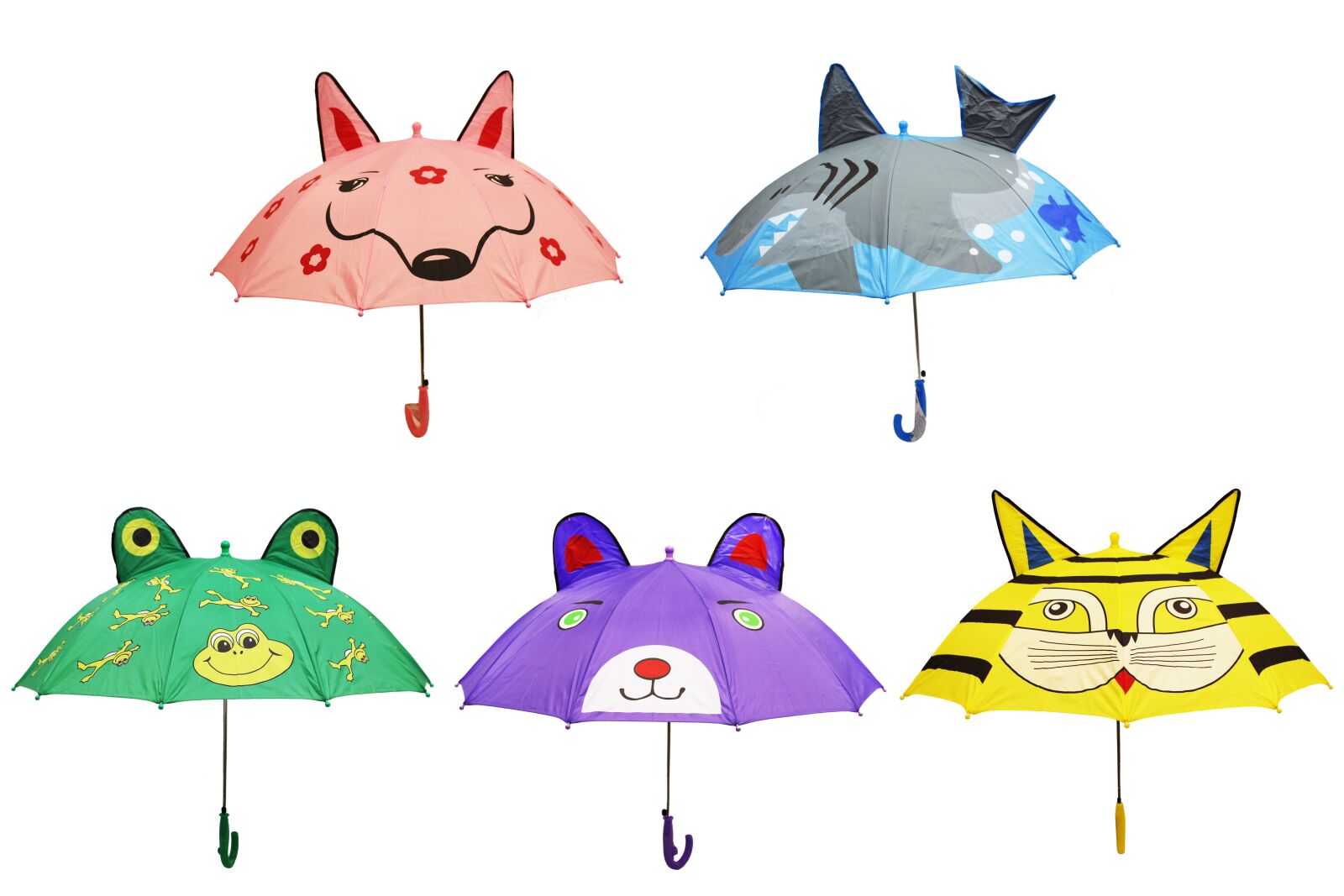 Levně Deštník s ušima zvířátka 47 cm