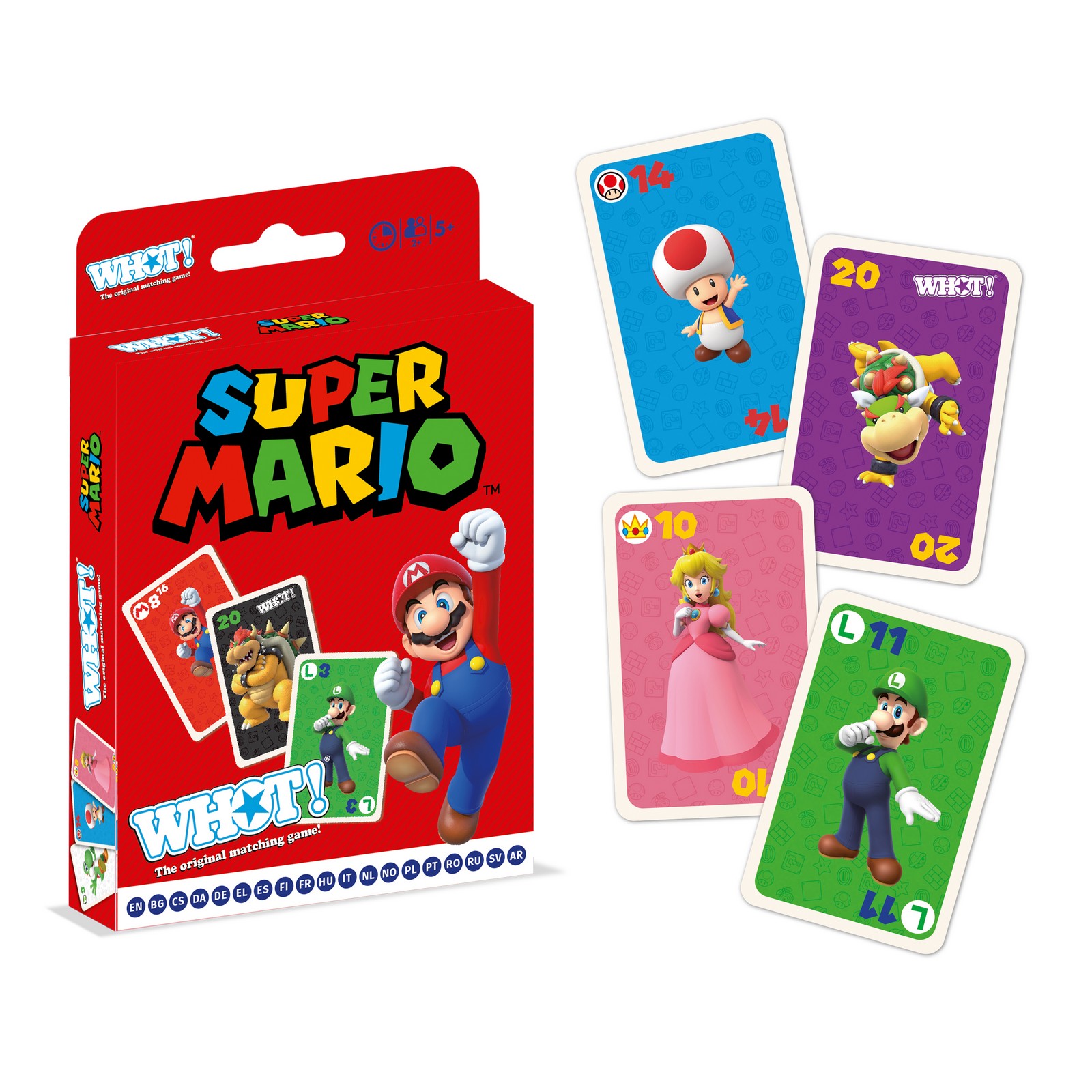 Levně WHOT Karetní hra Super Mario