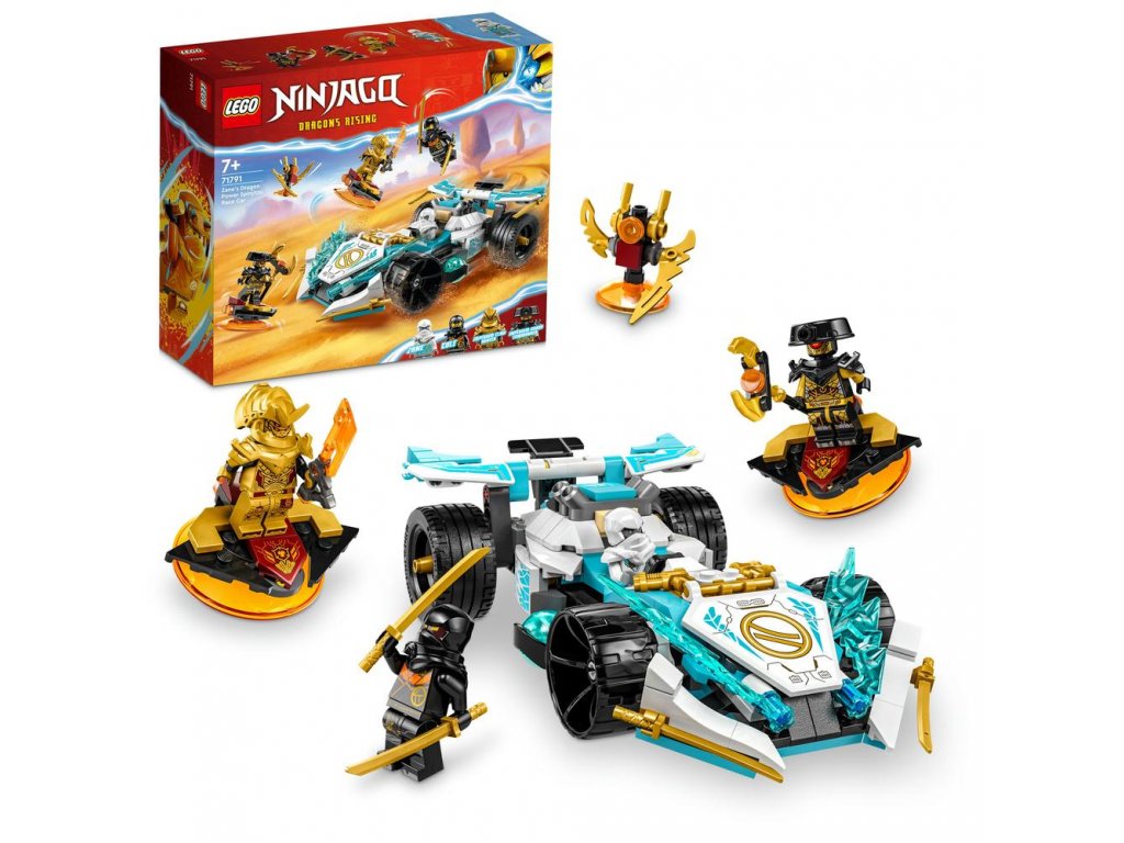 Levně LEGO® NINJAGO® 71791 Zaneovo dračí Spinjitzu závodní auto