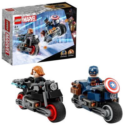 Levně LEGO® Super Heroes 76260 Black Widow&Captain America na motorkách