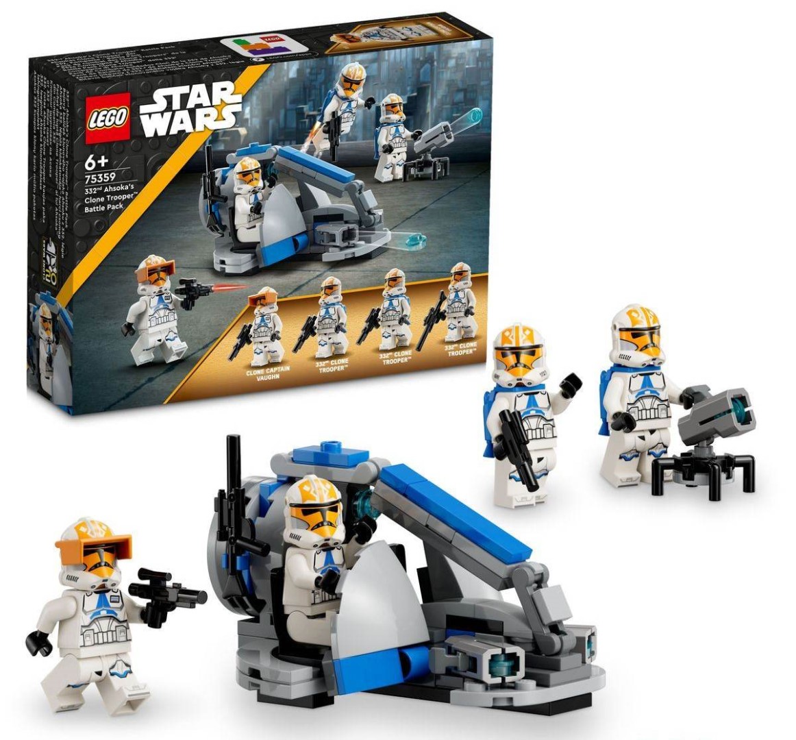 Levně LEGO® Star Wars™ 75359 Bitevní balíček klonovaného vojáka Ahsoky z 332. legie