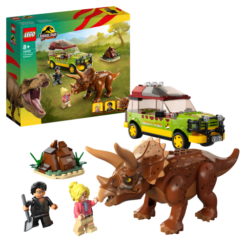 Levně LEGO® Jurassic World™ 76959 Zkoumání triceratopse?