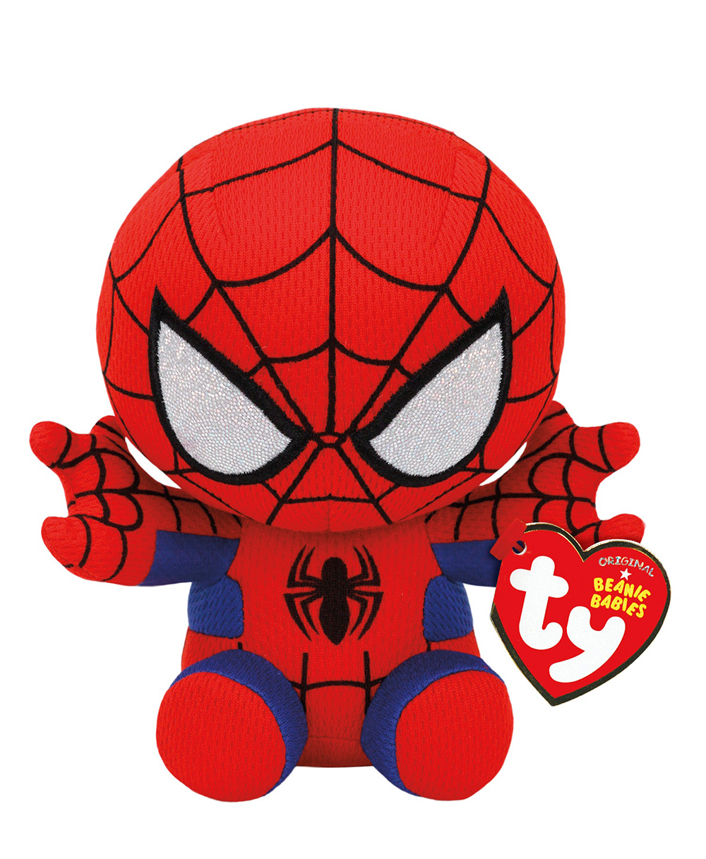 Levně Beanie Babies Marvel SPIDERMAN, 15 cm (1)
