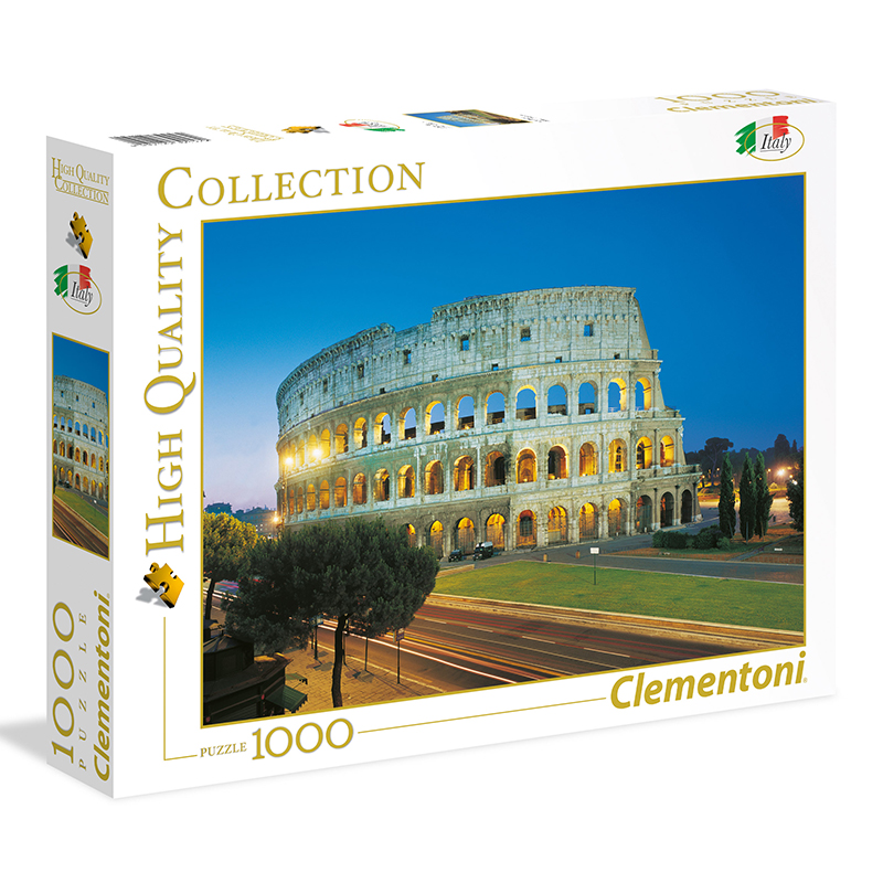 Levně Clementoni - Puzzle 1000 Řím - Coloseum