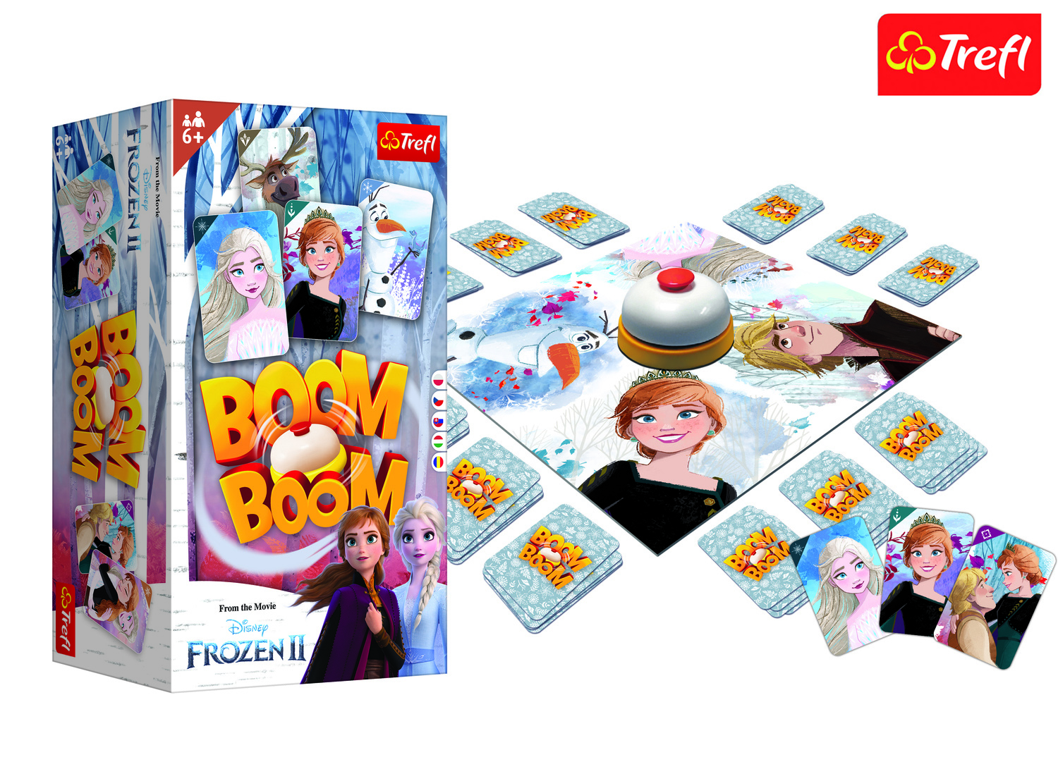 Levně Trefl hra Boom Boom Frozen 2