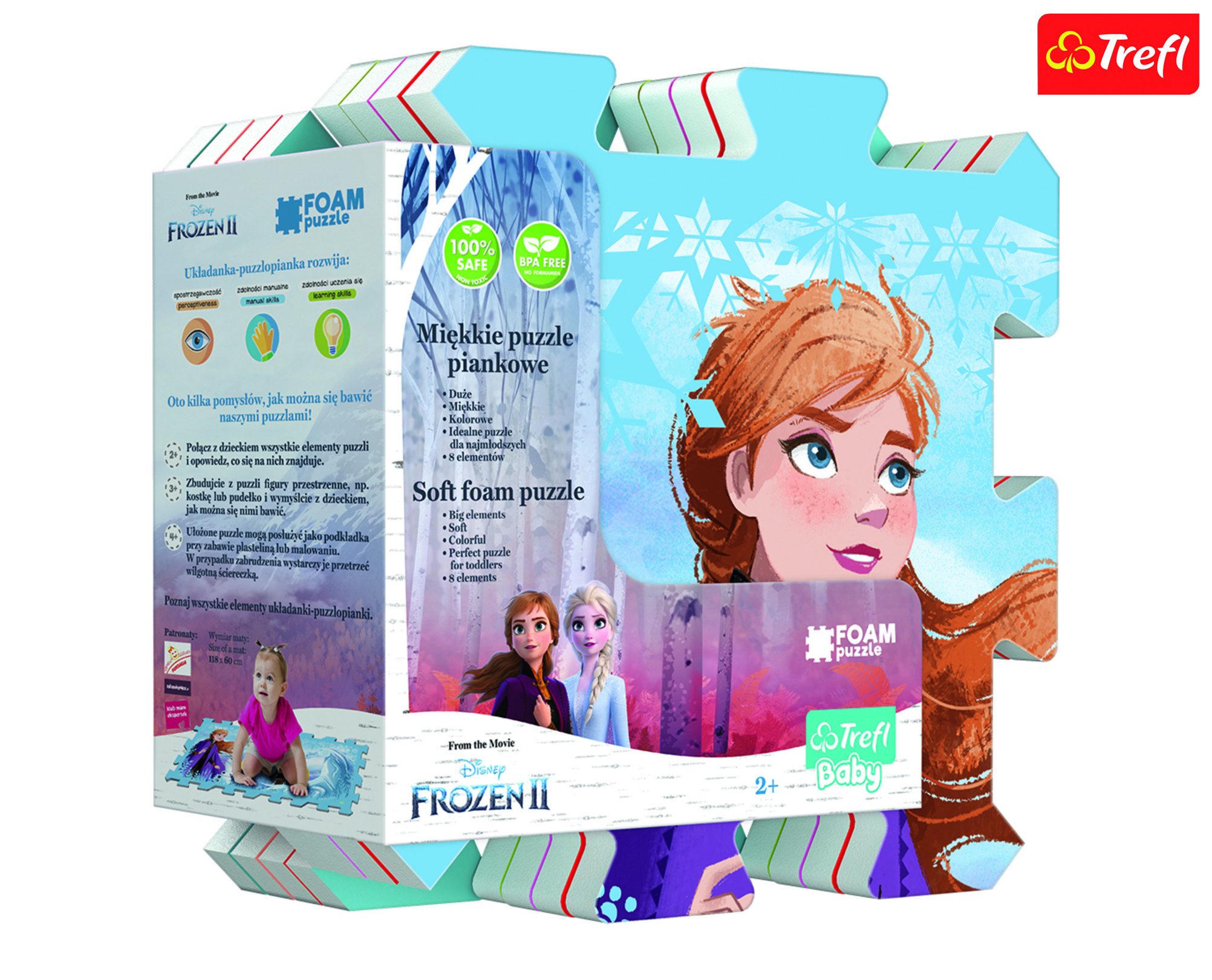 Levně Trefl Puzzle pěnové Frozen 2
