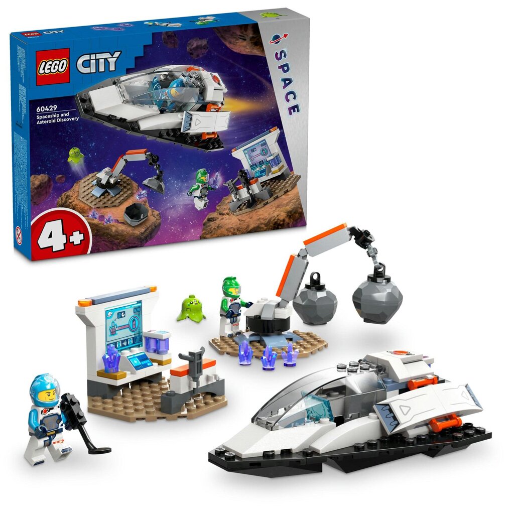 Levně LEGO® City 60429 Vesmírná loď a objev asteroidu
