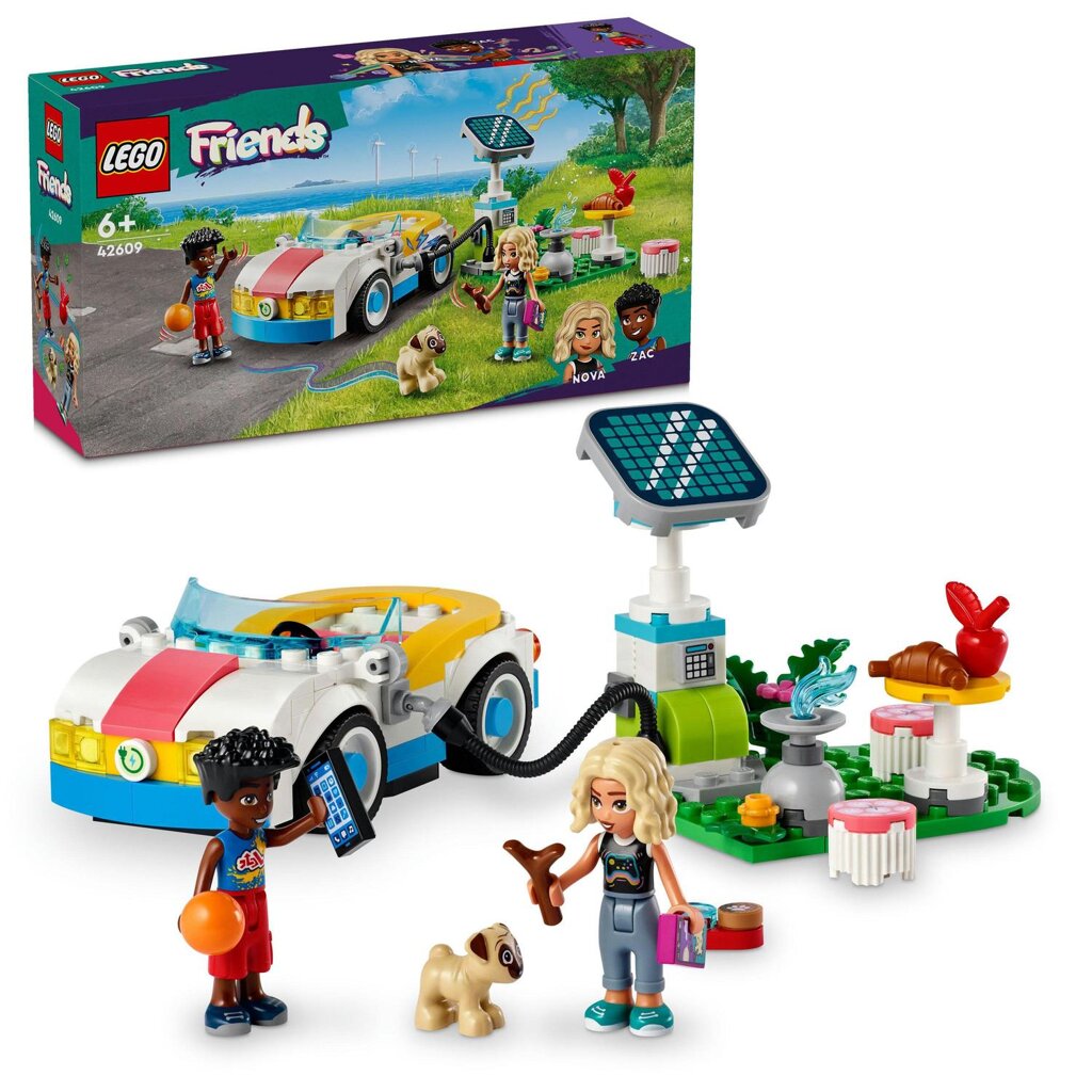 Levně LEGO® Friends 42609 Elektromobil s nabíječkou