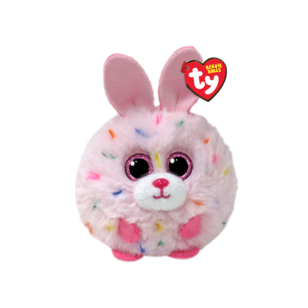 Levně Ty Beanie Balls STRAWBERRY - pink bunny (6)