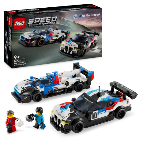 Levně LEGO® Speed Champions 76922 Závodní auta BMW M4 GT3 a BMW M Hybrid V8