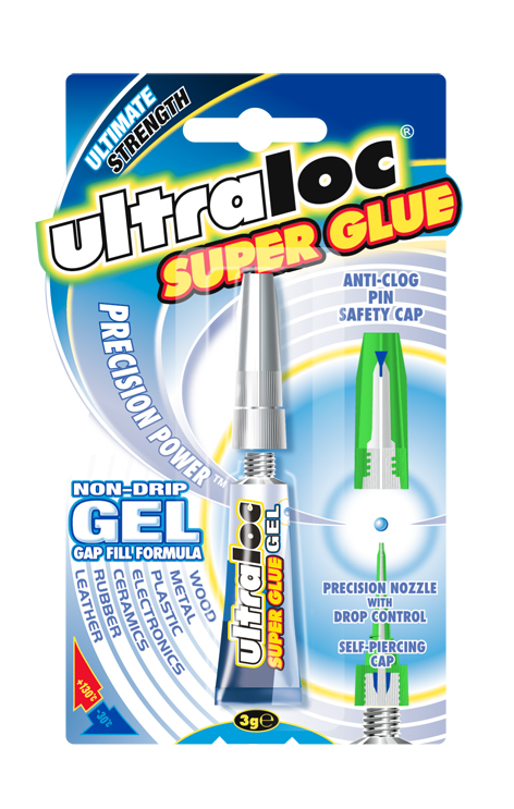 Levně Ultraloc gel modrý 3g