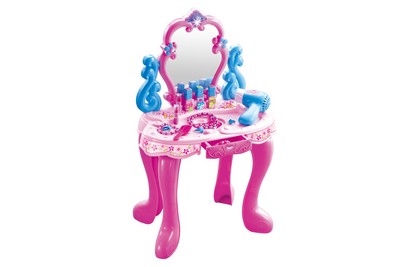 Levně Kosmetický stolek s doplňky (bez stoličky) - II. jakost