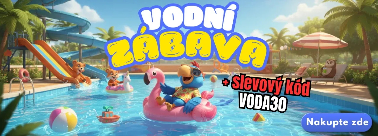 Vodní zábava + slevový kód