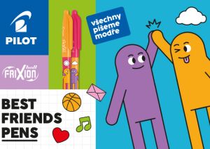 Nová limitka Pilot FriXion Best Friends