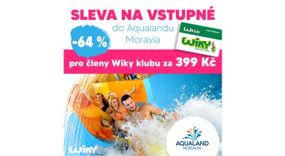 Sleva na vstupné do Aqualandu Moravia
