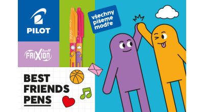 Nová limitka Pilot FriXion Best Friends